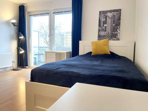 Furnished 1-room apartment with balcony in Prenzlauer Berg