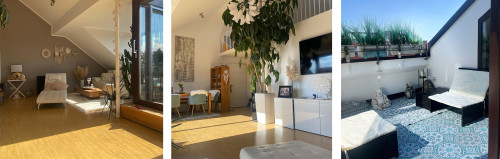 Stylish Boho Penthouse with Terrace in Munich-Sendling | Fully Furnished - Gallery - 10