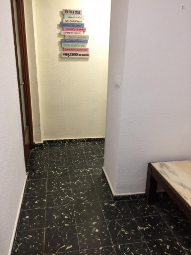 Homely double bedroom in a 4-bedroom flat, near Universitat Politècnica de València's main campus