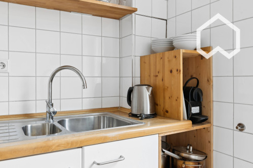 Stylish furnished 2-bedroom apartment in Moabit/Bellevue near Tiergarten