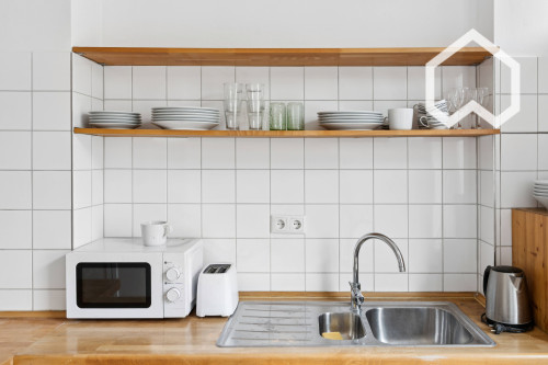 Stylish furnished 2-bedroom apartment in Moabit/Bellevue near Tiergarten