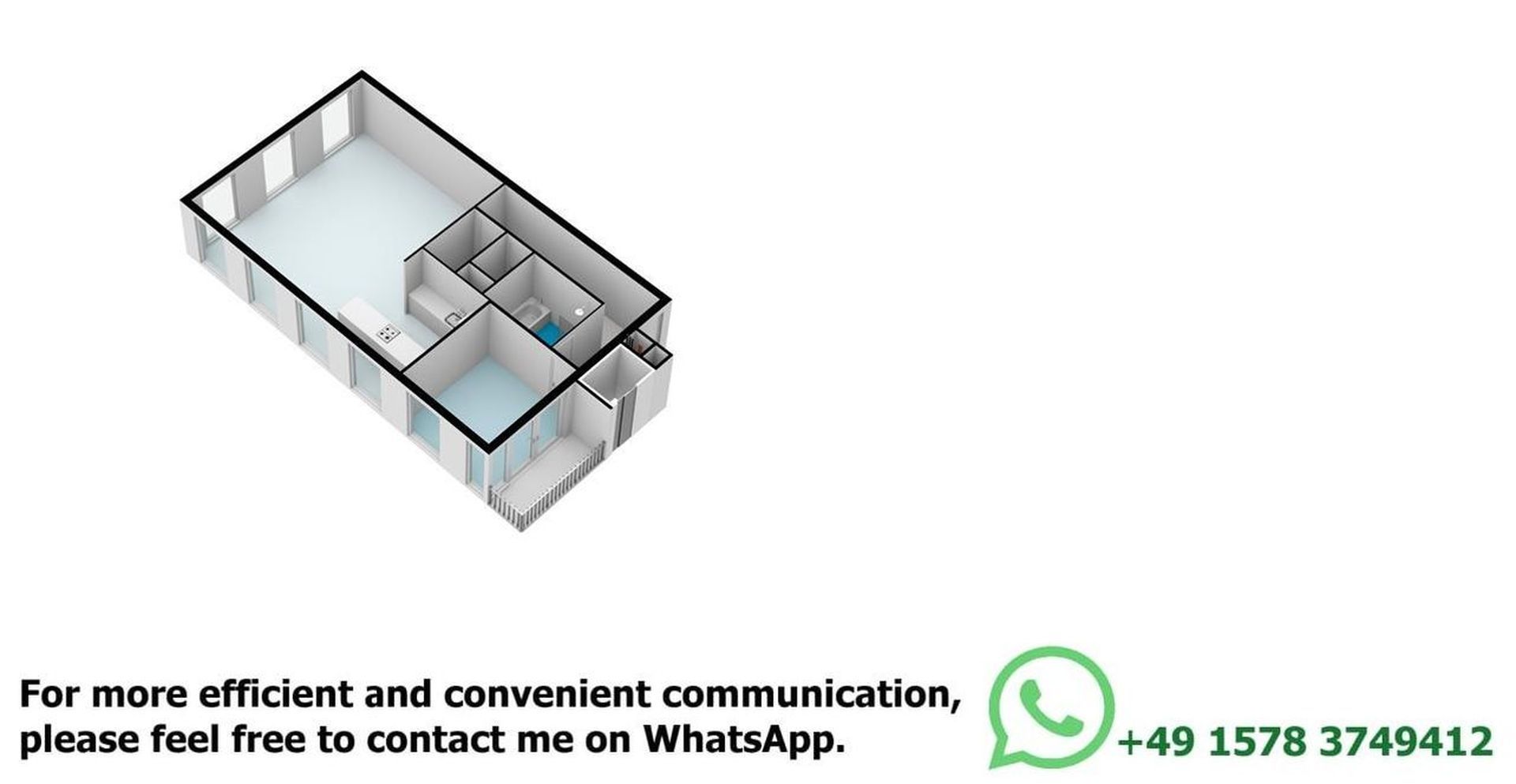  2-Room Apartment, 1 Bedroom, 1 Bathroom For 63 M² In Düsseldorf  -  2-Room apartment, 1 bedroom, 1 bathroom for 63 m² in Düsseldorf  - Gallery -  8