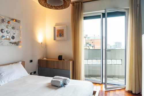 Appealing 1-bedroom flat next to the Forlanini train and metro station