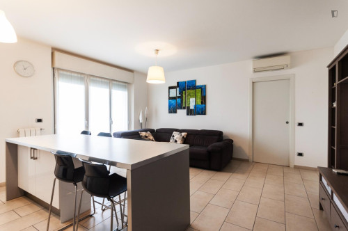 Appealing 1-bedroom flat next to the Forlanini train and metro station - Gallery - 17