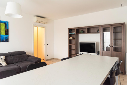 Appealing 1-bedroom flat next to the Forlanini train and metro station - Gallery - 29