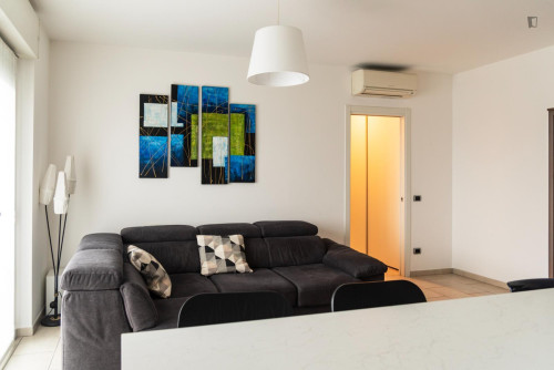 Appealing 1-bedroom flat next to the Forlanini train and metro station - Gallery - 30