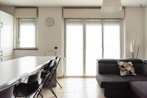Appealing 1-bedroom flat next to the Forlanini train and metro station - Gallery - 27