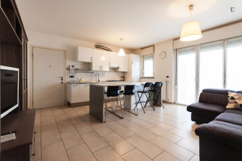 Appealing 1-bedroom flat next to the Forlanini train and metro station - Gallery - 19