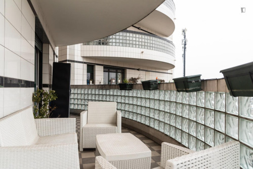 Appealing 1-bedroom flat next to the Forlanini train and metro station - Gallery - 22