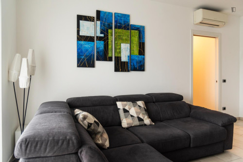 Appealing 1-bedroom flat next to the Forlanini train and metro station - Gallery - 31