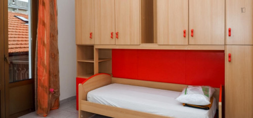 Pleasant single bedroom near the Certosa train station