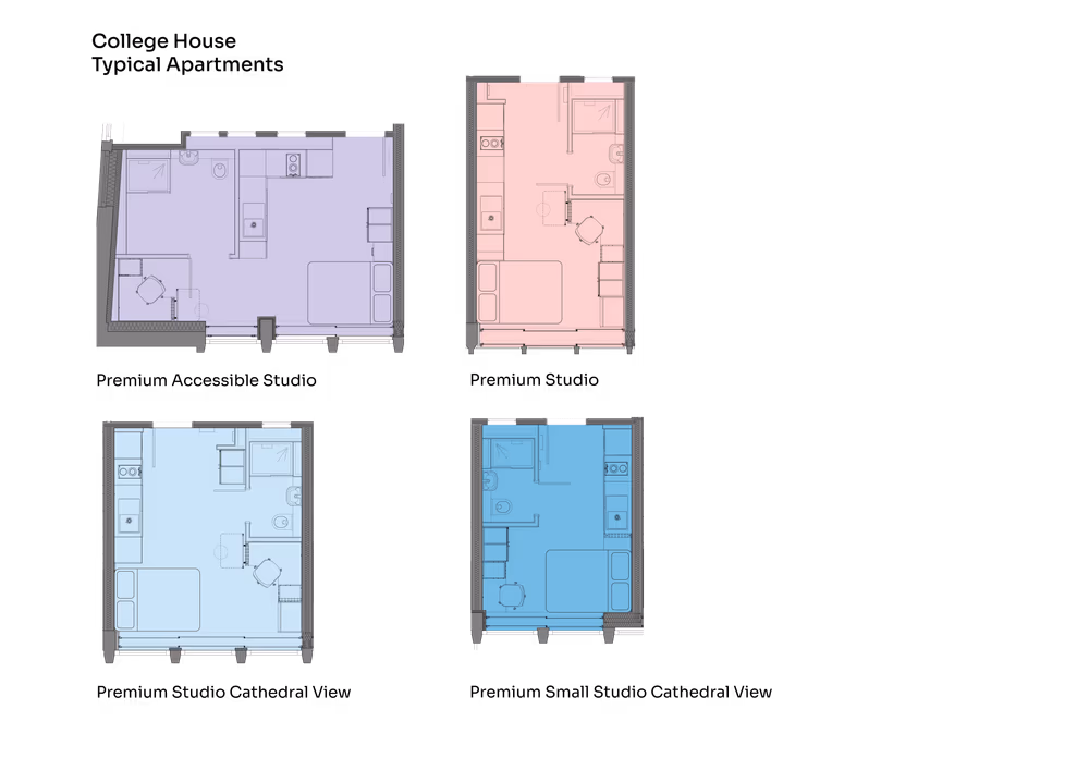  Premium XS Studio - Cathedral View  -  College House  - Gallery -  4