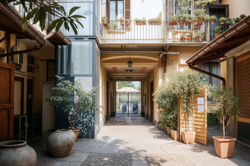 Quiet two-room apartment in Porta Romana