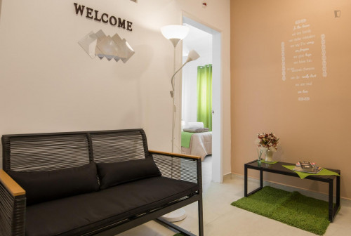 Impressive single bedroom near Saldanha metro station