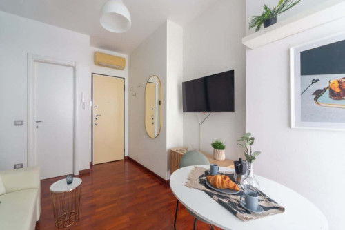 Bilocale con terrazzo in Corso Sempione - Gallery - 15