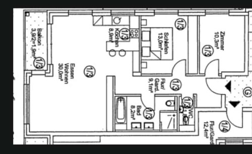 Apartment in Stuttgarter Straße, Kirchheim unter Teck for 81 m² with 2 bedrooms