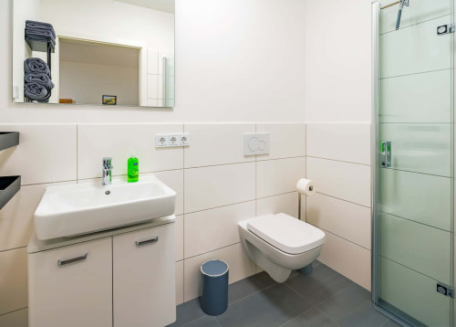 Exclusive studio apartment, furnished and fully equipped in Bad Nauheim