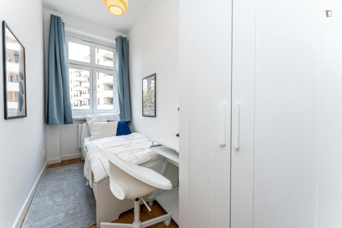 Very neat single bedroom near the Ostbahnhof train station