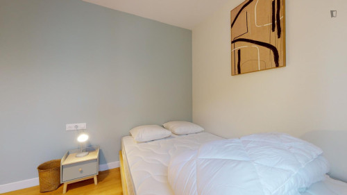 Large double bedroom near Parc Georges Bazin