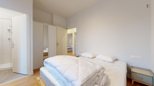Big double ensuite bedroom near Parc Georges Bazin