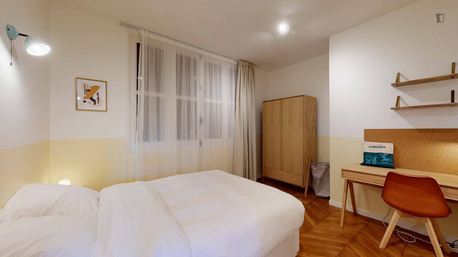  Large Single Bedroom Near Parc Stalingrad  -  Large single bedroom near Parc Stalingrad  - Gallery -  1