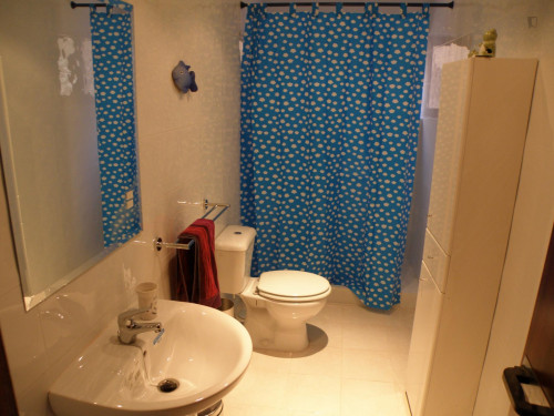 Comfy single bedroom in a 3-bedroom flat near Parque del Retiro