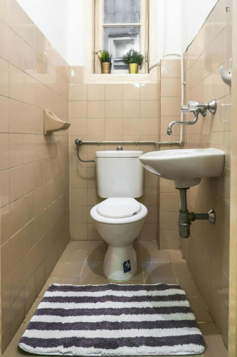 Appealing double bedroom in Budapest