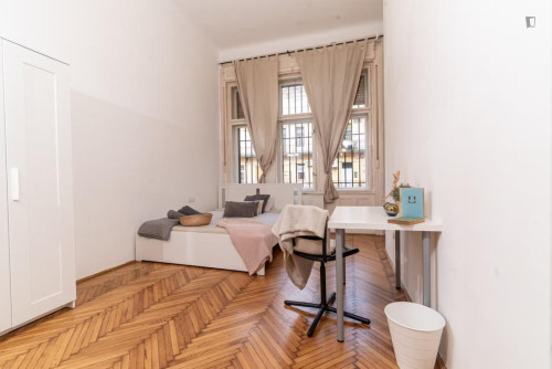 Cozy single bedroom in center of Budapest