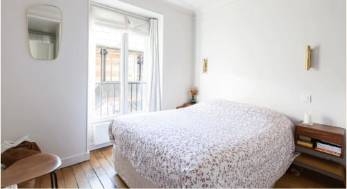 Bright & charming 1bdr flat in private alley flat near Place des Vosges (Paris)  - Gallery -  5