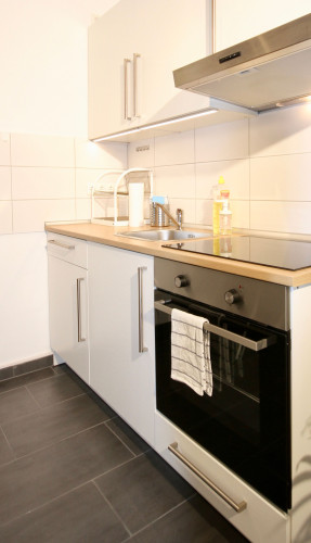 Quiet and Bright Apartment with Sunny Balcony in Bochum’s City Center