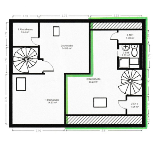 Premium Fully Furnished Home with Balcony - Idyllic Nature Location in Hanau-Wilhelmsbad - Gallery - 9