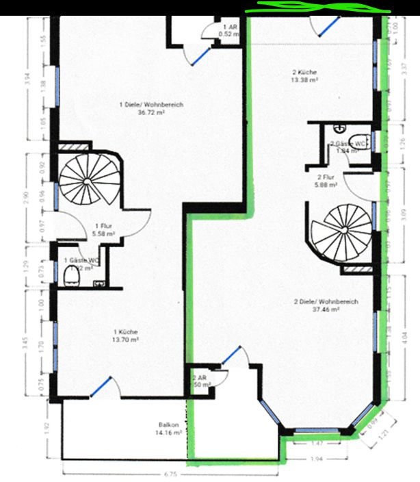  Premium Fully Furnished Home With Balcony - Idyllic Nature Location In Hanau-Wilhelmsbad  -  Premium Fully Furnished Home with Balcony - Idyllic Nature Location in Hanau-Wilhelmsbad  - Gallery -  7