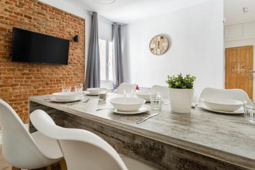 Homely double bedroom in Lavapiés-Embajadores