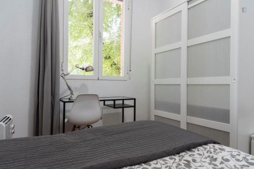 Beautiful double bedroom close to Atocha train station