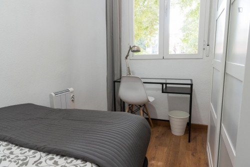 Beautiful double bedroom close to Atocha train station