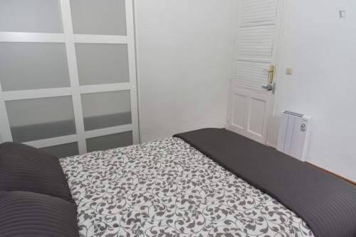 Fantastic double bedroom close to Universidad Europea de Madrid