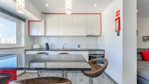 Red Velvet 1 BDR Flat With Balcony - Gallery - 24