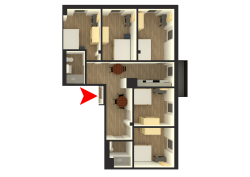 Zimmer in der Müllerstraße 55A