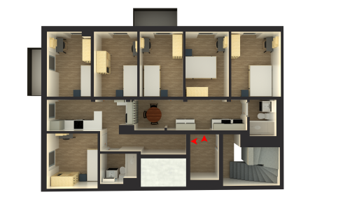 Zimmer in der Müllerstraße 55A