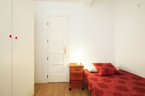 Single bedroom near the markets of El Rastro and Puerta del Toledo