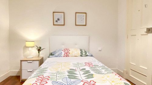 Single bedroom in a 5-bedroom apartment near Abando metro station