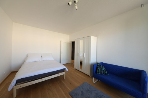 Bright double bedroom in a 4-Bedroom apartment, not far from Humboldt-Universität zu Berlin (Faculty of Mathematics and Natural Sciences)