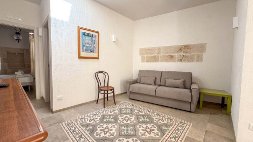 Stile mediterraneo con terrazza