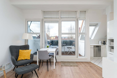 Cosy Penthouse with south terrace