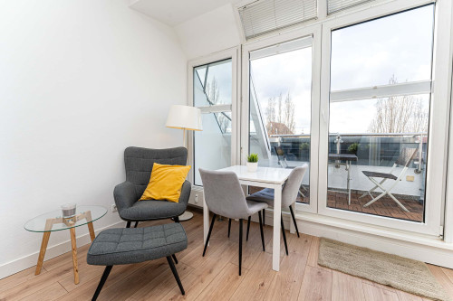 Cosy Penthouse with south terrace