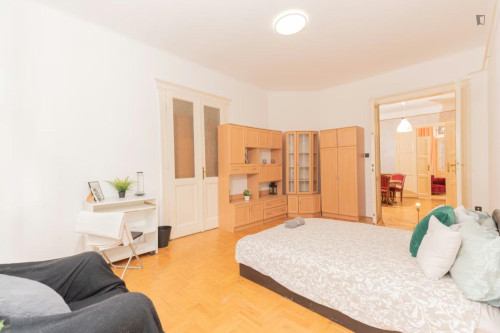 Pleasant double bedroom near Budapest-Keleti station