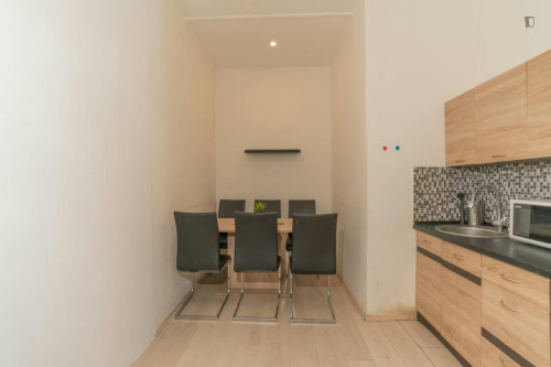 Large double bedroom in District VII.