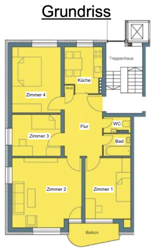 Oettingenstraße 54 - 1.OG / Zimmer 3