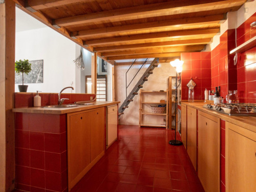 Nice single bedroom in an amazing loft near Porta Romana
