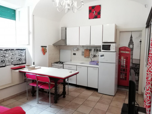 Spacious double bedroom near Ponte Lungo metro station - Gallery - 7